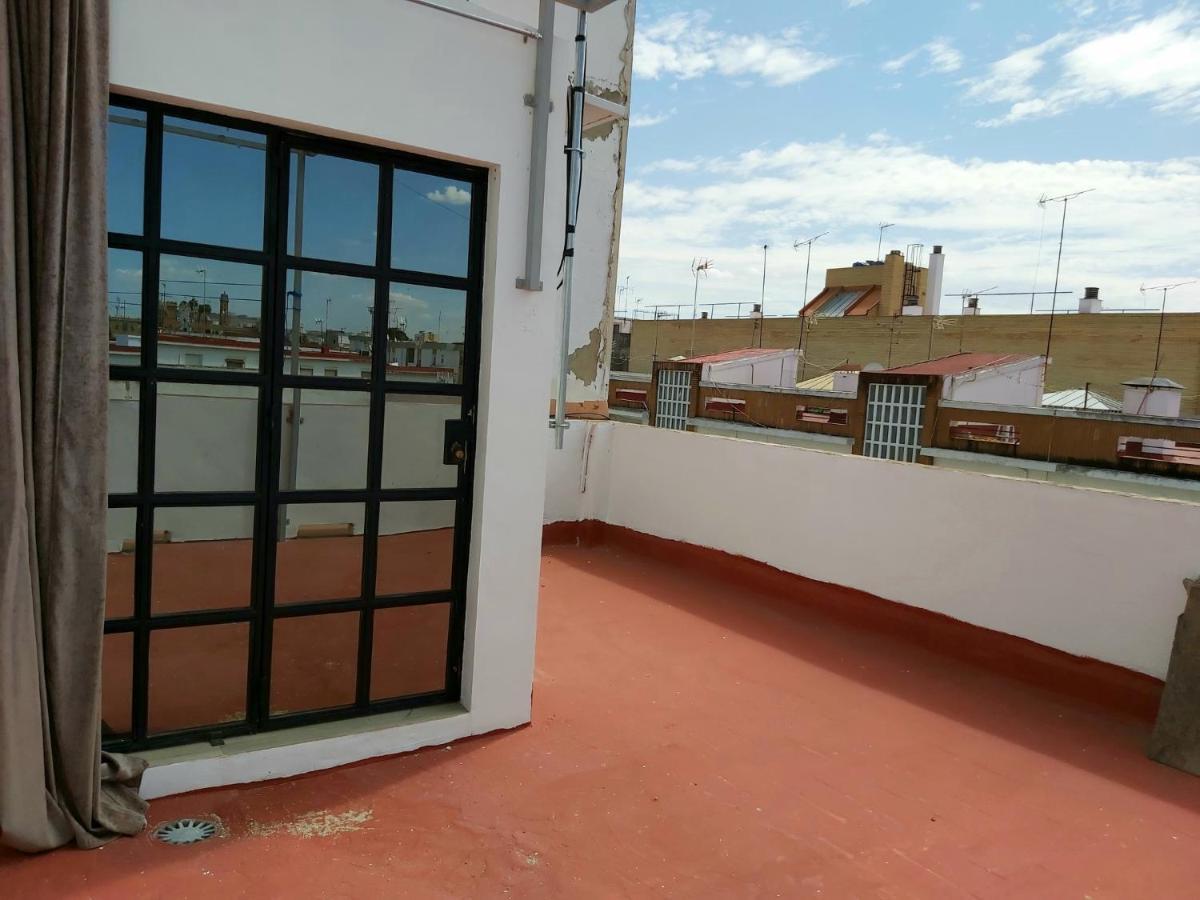 La Casa De Leon Xiii.Terraza Privada. Parejas Apartman Sevilla Kültér fotó